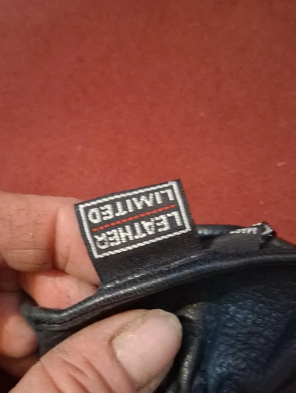 Leather Biker Gloves